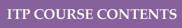itp course contents